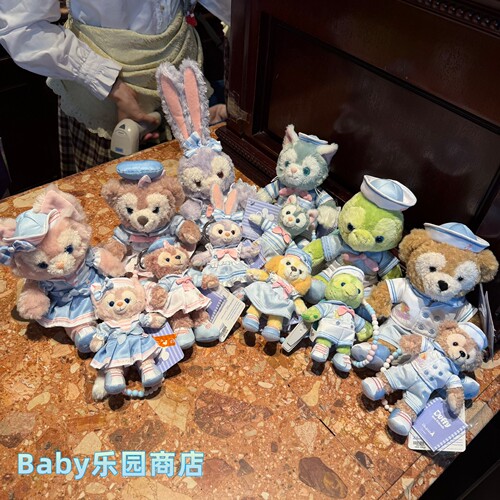 香港迪士尼2026春日可琦安玲娜贝儿星黛露雪莉玫达菲毛公仔钥匙扣