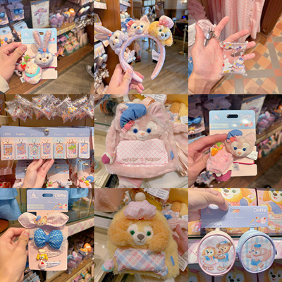 香港迪士尼 2025春日玲娜贝儿可琦安卡通双肩包背包发饰雪莉玫