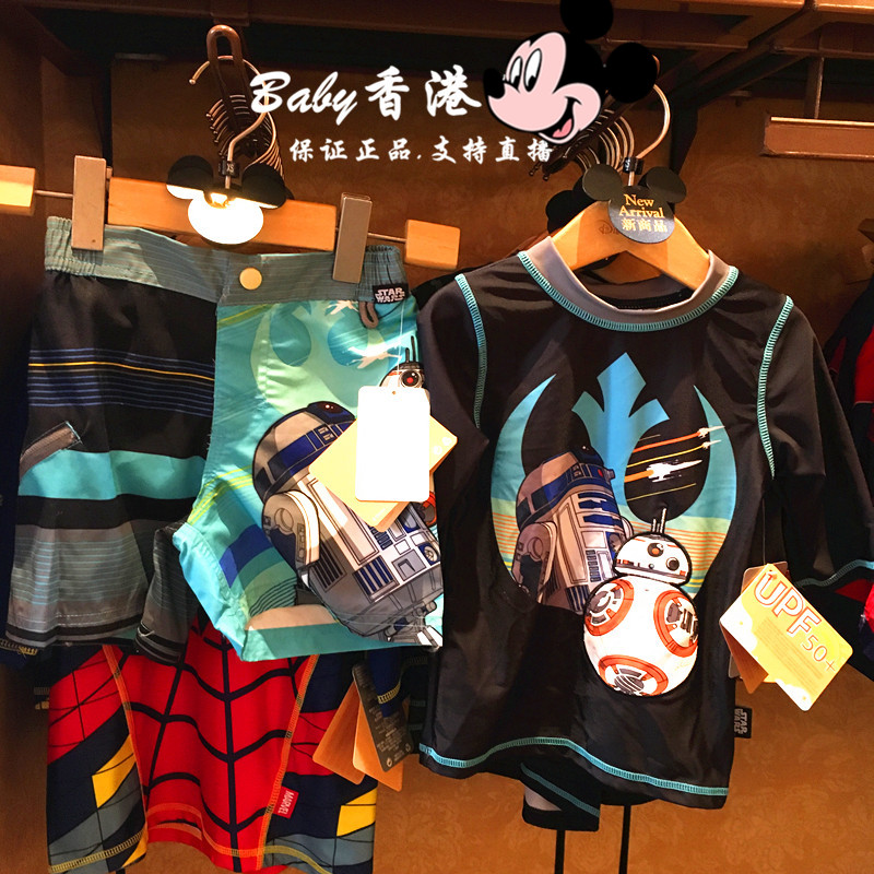 香港迪士尼星球大战卡通夏季泳衣