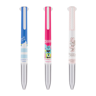 日本三菱UNI限定笔壳style fit怪兽大学唐老鸭黛丝米妮中性笔笔杆