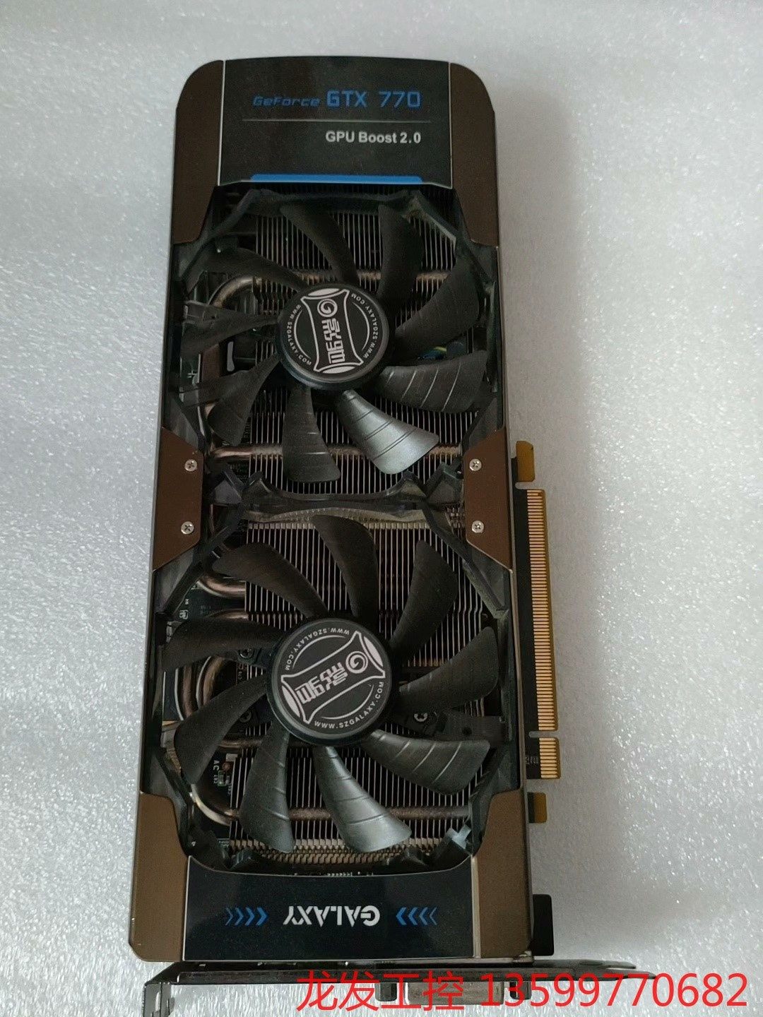 影驰gtx770四星黑电子产
