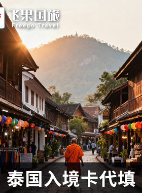 泰国入境卡填写 代填 入境申报 电子TDAC曼谷清迈普吉电子入境卡