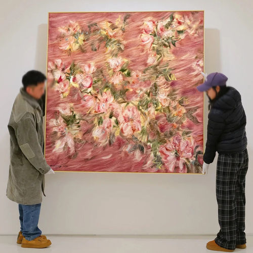 抽象花卉别墅挂画客厅装饰画艺术高级卧室挂画玄关沙发背景墙壁画