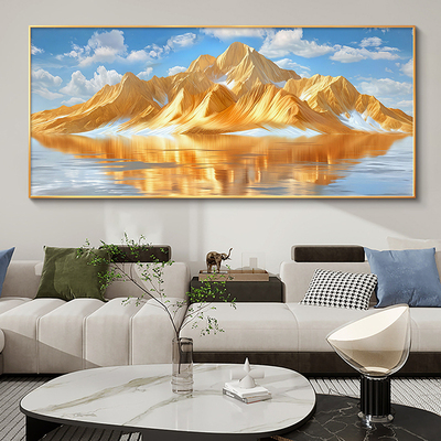 装饰画客厅沙发背景墙招财挂壁画