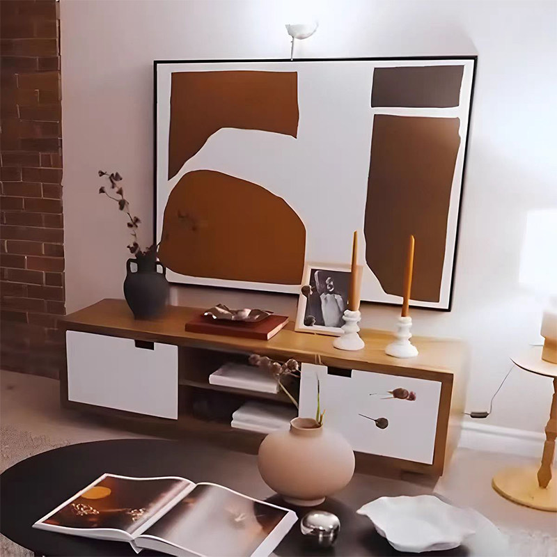 原创现代欧美简约轻奢艺术客厅玄关抽象装饰画餐厅卧室高级感挂画