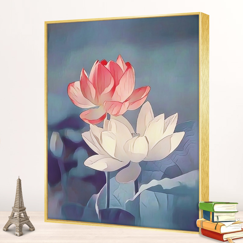 数字油画diy手工填充油彩画