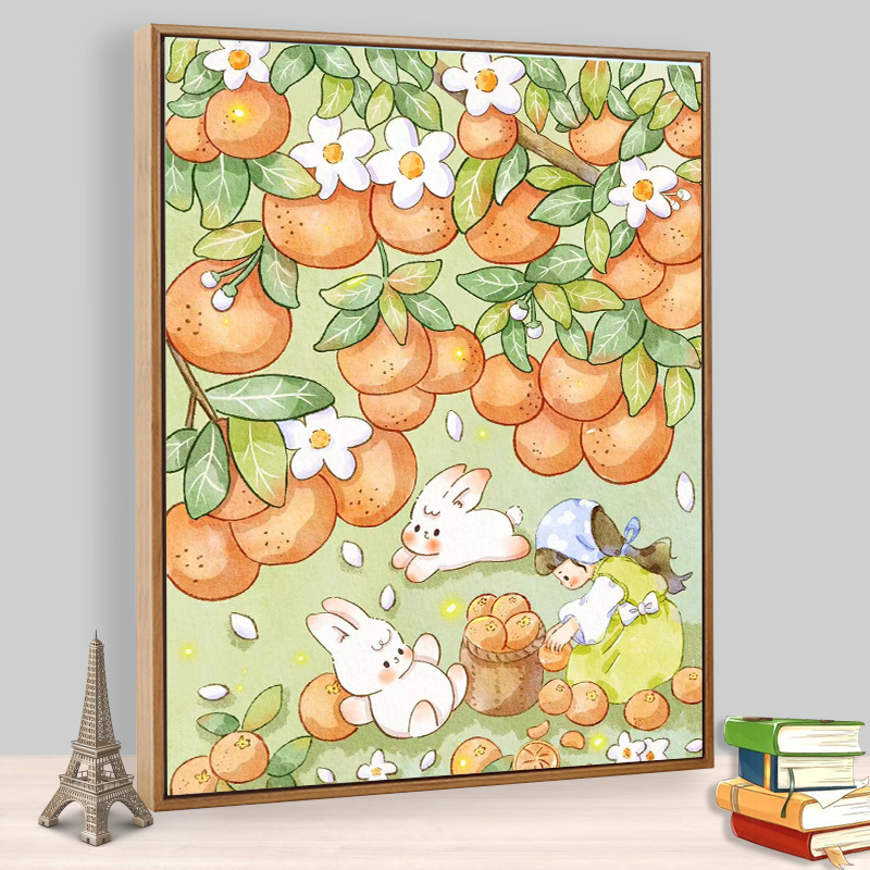 填充diy数字油画手绘油画