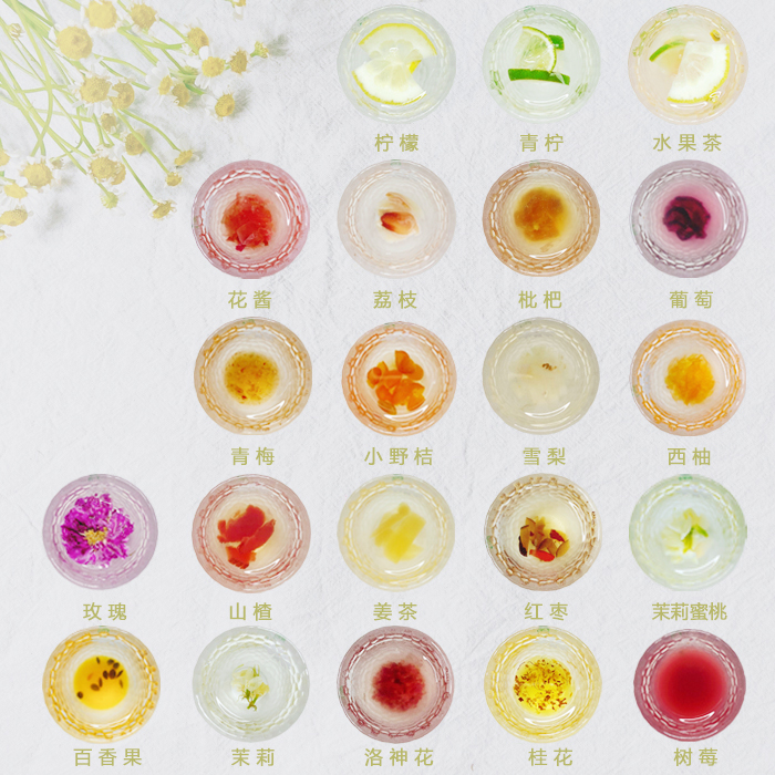 爱喝带味水便携水果蜜茶