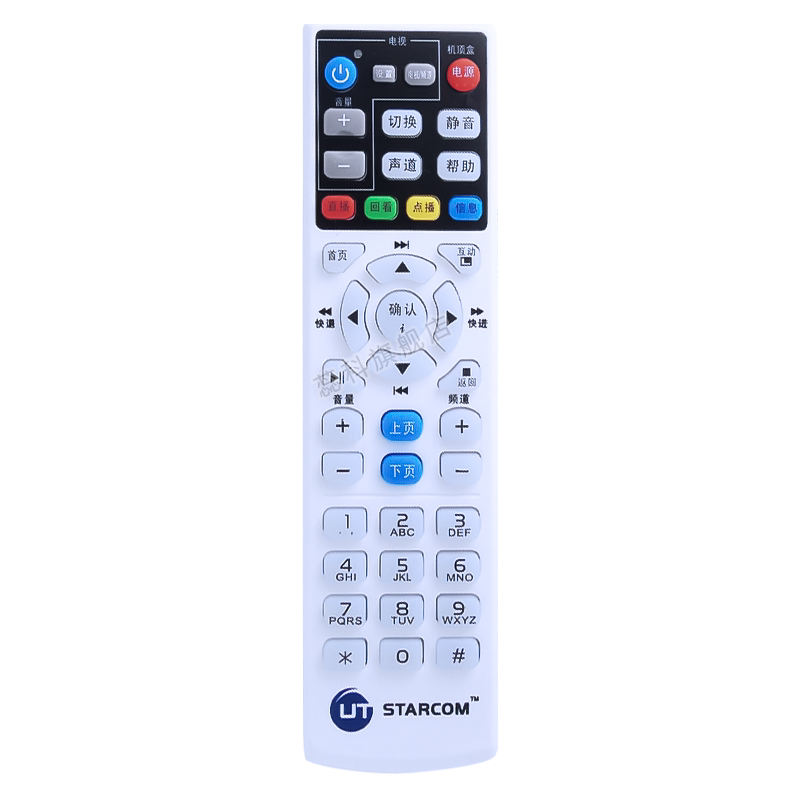 蕊科  适用于 UT斯达康MC1078 MC1088L MC1110B2电信iptv机顶盒遥控器