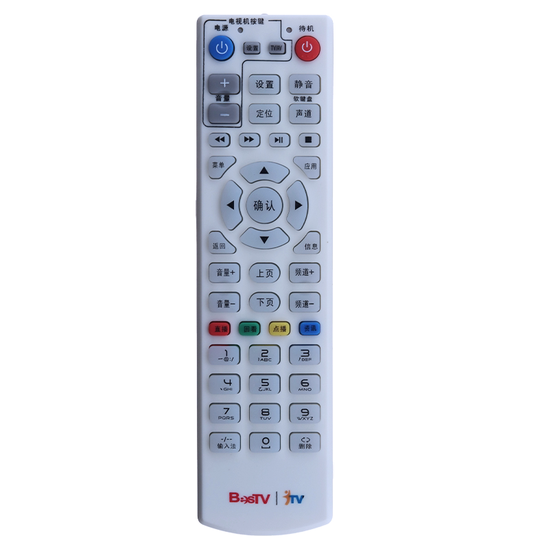 蕊科 适用于 中国电信网络机顶盒遥控器 百视通BesTV同洲 IPTV N62071