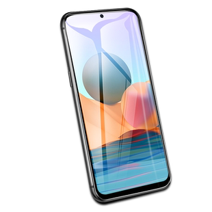 适用红米note10s钢化膜redminote10小米note10s萤幕n10s手机red米mi防爆nont105g玻璃贴nte保护mote1o屏幕n10