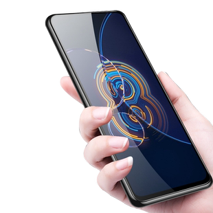 华硕zenfone8flip钢化膜asus8filp手机膜fip全屏ZS672KS保护膜防爆高清玻璃贴膜抗指纹蓝光模屏保屏幕贴荧幕