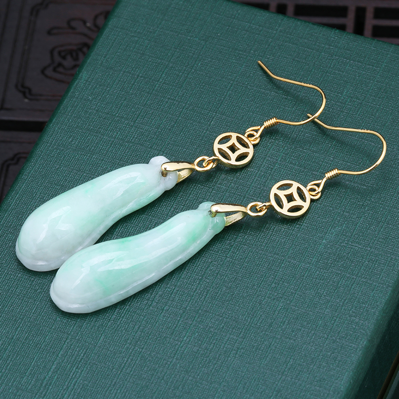 银耳饰耳勾耳坠扣夹玉坠耳环空托