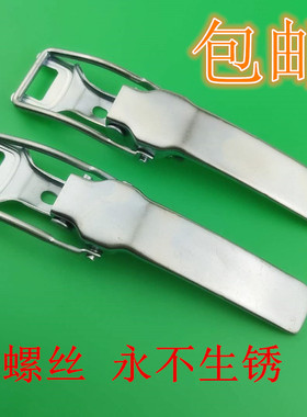 一汽佳宝t57/CA1024VL单双排货车栏板扣手后拉手货箱锁扣门扣配件