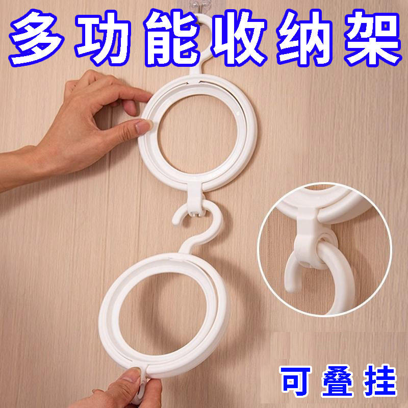 假发收纳神器专用放置架子挂头发片挂钩支架COS支撑架悬挂展示架