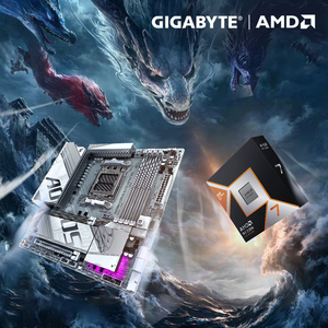 技嘉AMD 7800X3D/9800X3D处理器搭B650M/B850M/X870主板CPU套装