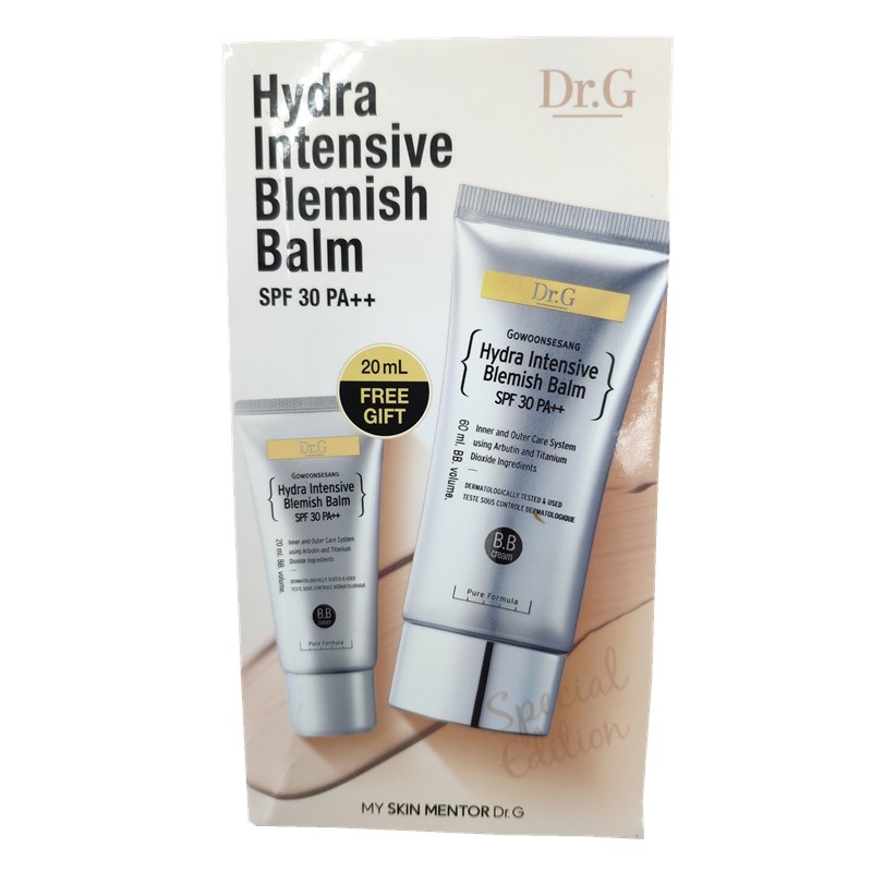 韩国dr.g遮瑕BB霜防晒隔离紫外线遮盖斑点裸妆持妆防水防汗粉底液