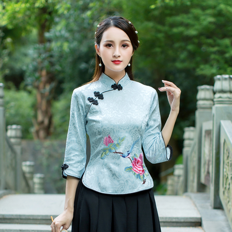 中国风女装上衣夏装