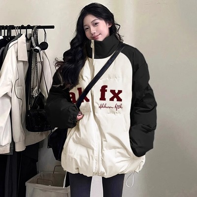 羽绒棉服女2024年冬季新款