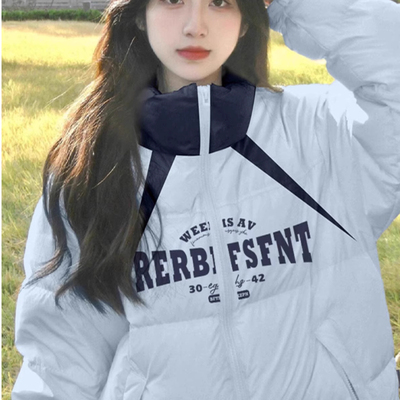 棉衣oversize潮棉袄女外套