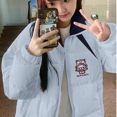 小个子棉衣oversize潮棉袄