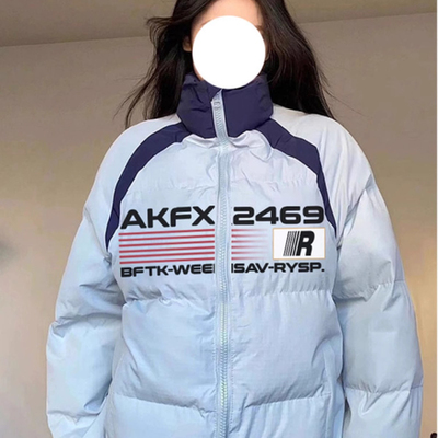 宽松棉袄面包服女外套小个子