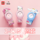正港ZGO三丽鸥儿童手表女孩幼儿园3岁宝宝卡通玩具啪啪圈女童防水