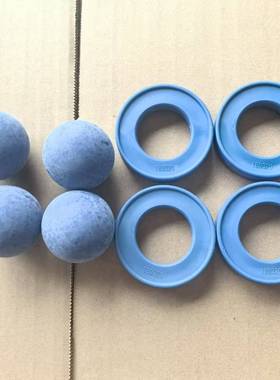 189320阀球阀座固瑞克气动隔膜泵配件VA40蓝色球座现货HUSKY1590