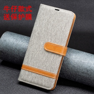 适用三星A70牛仔布A50手机壳A72外Galaxy A70S保护套A30S翻盖A42皮套A82钱包a34 M33男女A22新款A51 5G手机套