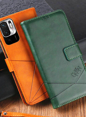 适用小米红米10手机壳10C 10X全包Note10Pro 5G翻盖lite皮套Note10T保护套10s插卡redmi note10promax手机套A