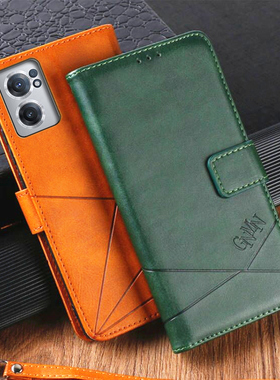 适用一加ACE3手机壳OnePlus Nord CE4男女ACE竞速版ACE2PRO翻盖皮套ACE6T插卡CE2lite保护套ACE5钱包款手机套