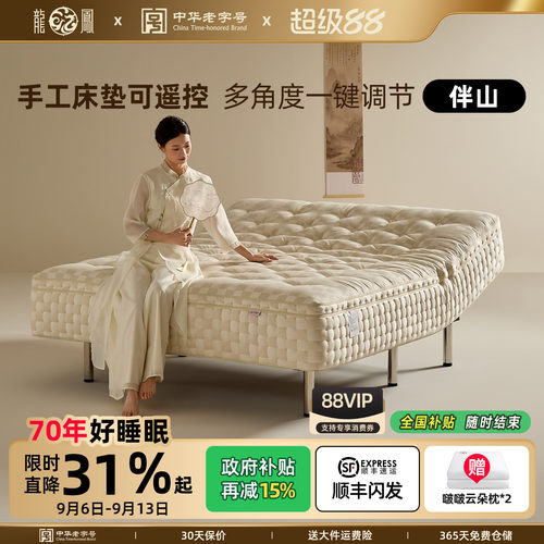可落地可放床两用智能电动床垫