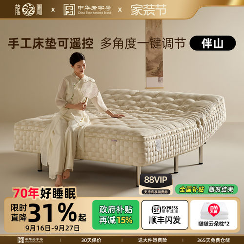 可落地可放床两用智能电动床垫