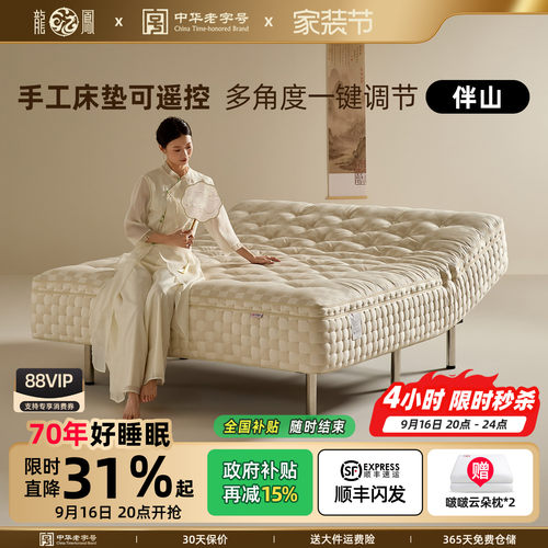 可落地可放床两用智能电动床垫