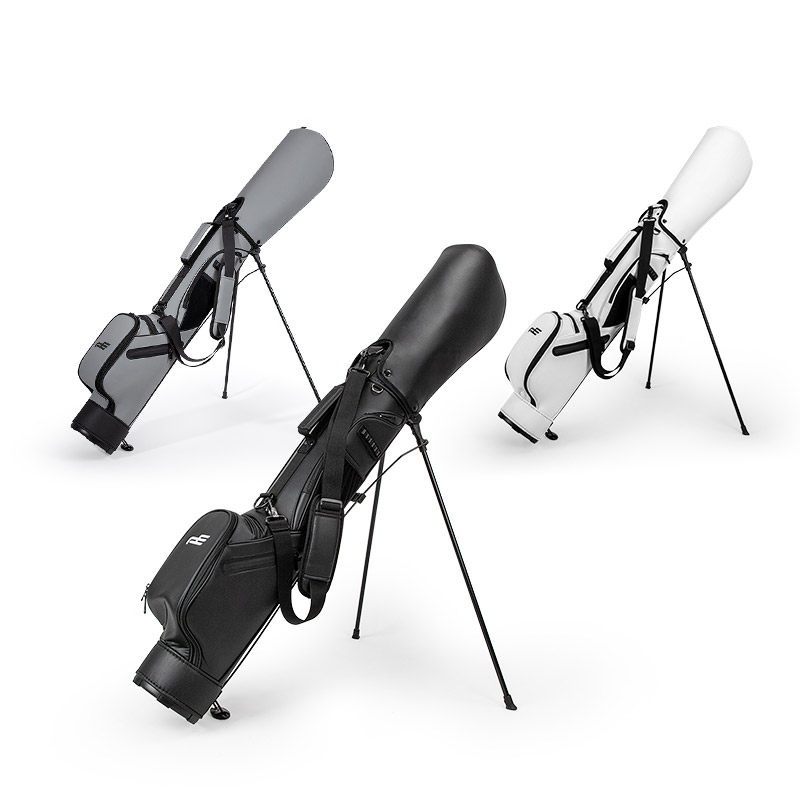 PLAYEAGLE高尔夫支架枪包超轻便携防水半套杆球包 黑白灰球包男女