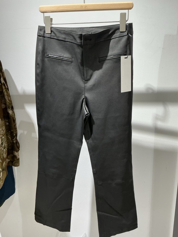 2026新款九分微喇叭休闲绵羊皮裤女,女装/女士精品,休闲裤,淘宝优惠券,粉丝福利购,淘宝优惠卷