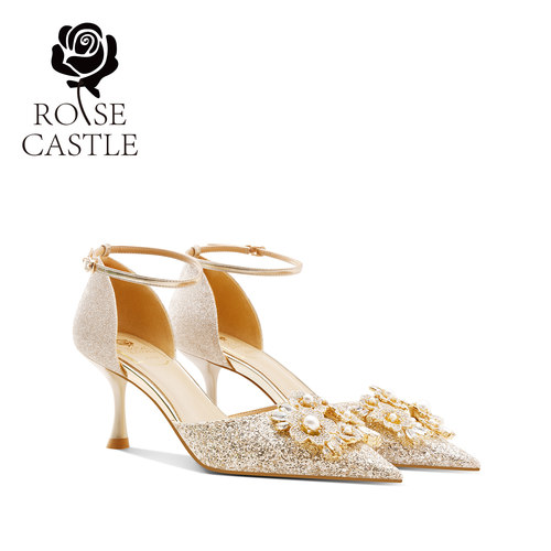 2025春夏新款婚鞋女中空高跟鞋