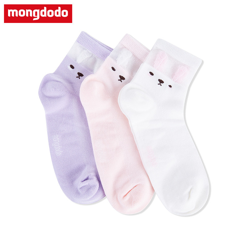 梦多多童装女童袜子中筒袜2019春季新款中大童女童多色袜子三双装在类目 童装/婴儿装/亲子装, 儿童袜子(0-16岁)中 - 来自Buy2taobao.com提供专业的淘宝代购服务