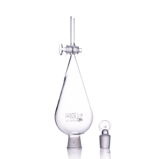 蜀牛 玻璃分液漏斗60 125 250 2000 3000 5000ml 化学分液漏斗 梨形分液漏斗 实验室用实验室玻璃器皿