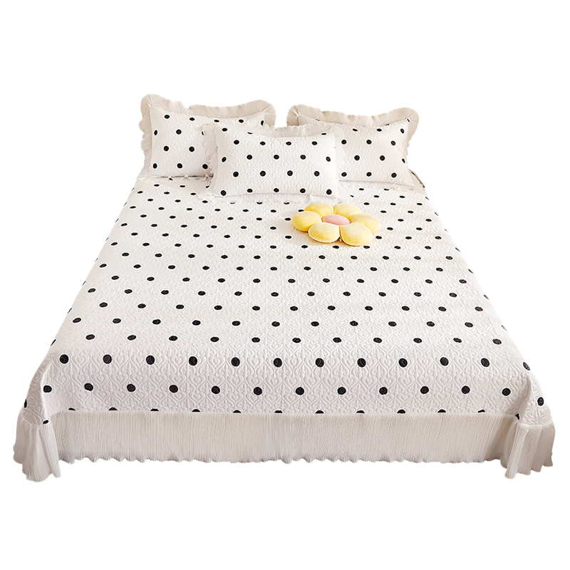 极速简约全棉榻榻j米床盖单件加厚夹棉床单三件套四季通用单人双