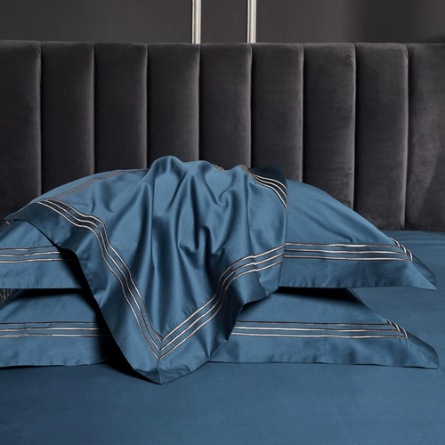 Хлопковый комплект, простыня, роскошный высококлассный пододеяльник, покрывало для отеля, 4 предмета