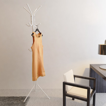 衣帽架落地挂衣架 简约时尚创意室内卧室简易立式十一挂衣服架