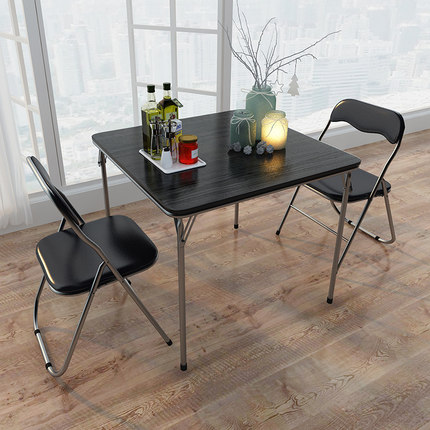 翊通折叠桌麻将桌餐桌饭桌方桌办公会议桌简易户外便携摆摊小桌子