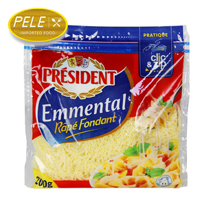 总统安文达奶酪碎200g法国进口干酪碎芝士碎马苏切丝拉丝披萨焗饭