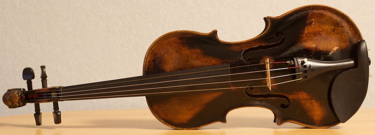 德国hannover收藏小提琴标签