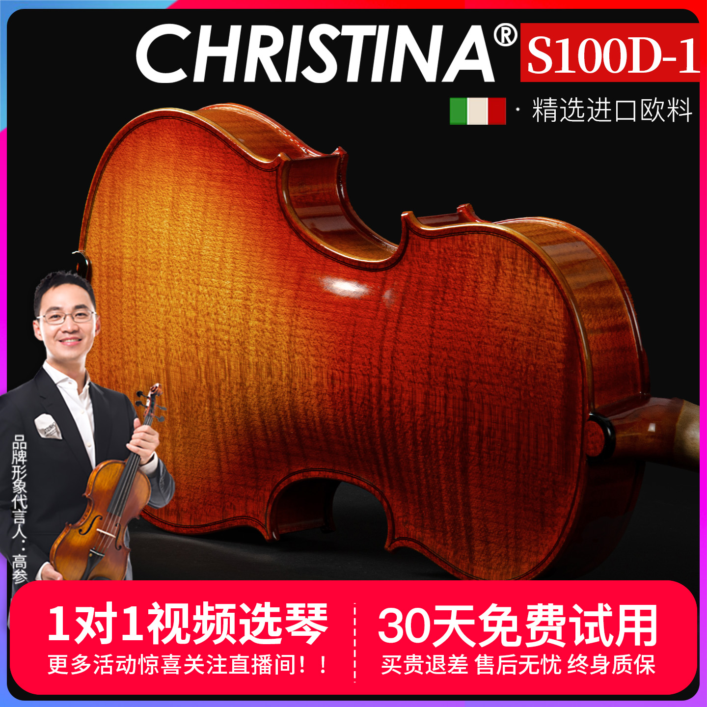 克莉丝蒂娜小提琴专业级