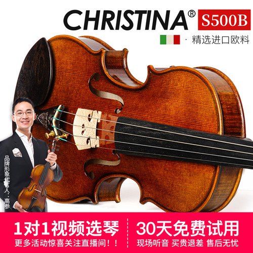 克莉丝蒂娜专业级进口小提琴