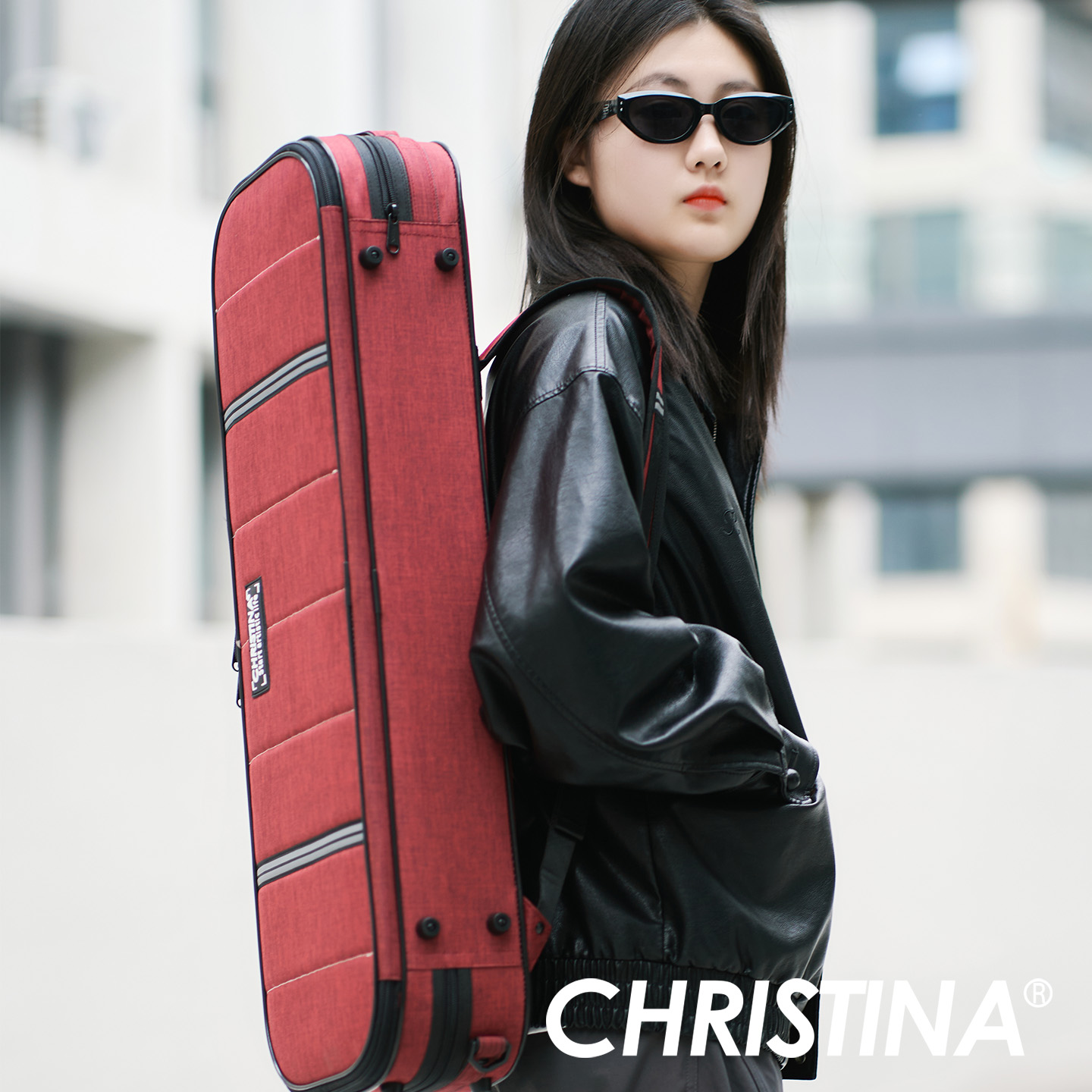 克莉丝蒂娜帆布小提琴琴盒