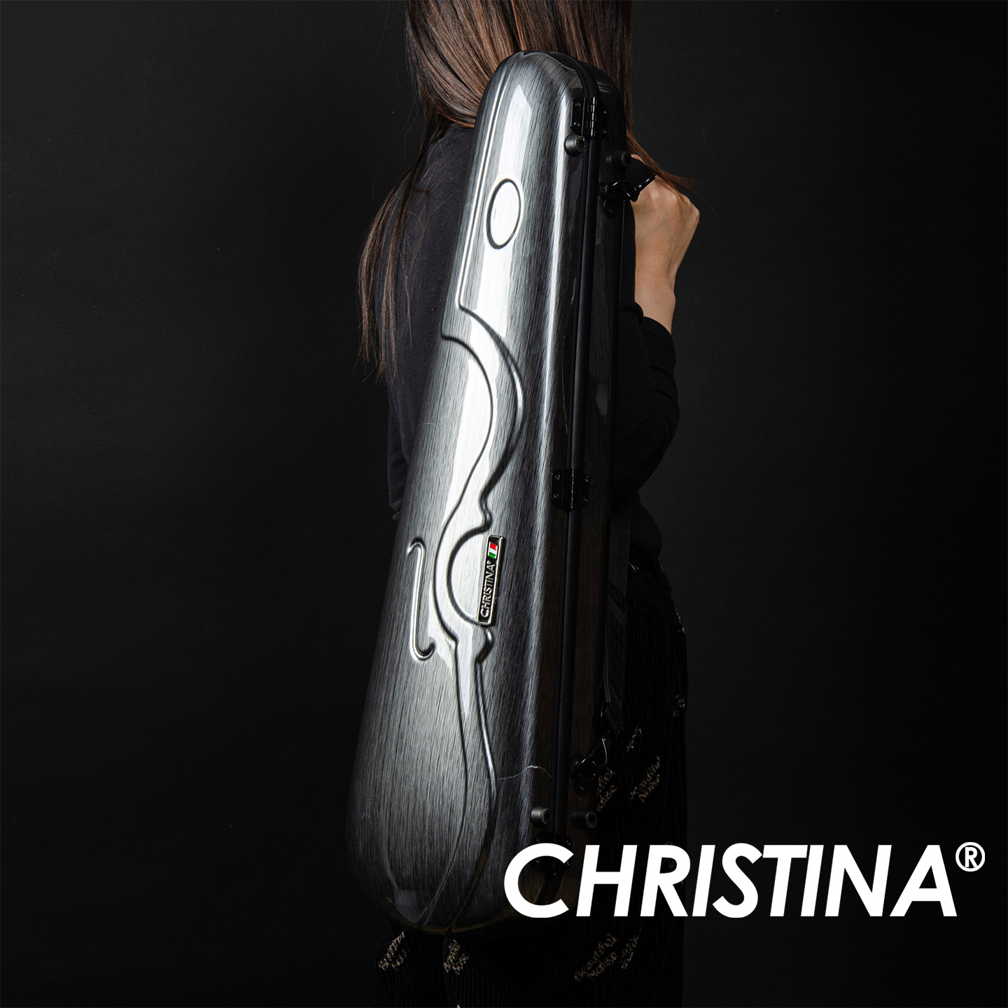 小提琴琴盒黑色提琴轮廓防水防潮