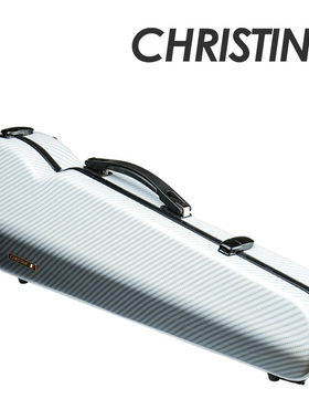 小提琴琴盒 VB15-44 三角白色条纹琴盒 轻便易携带 4/4尺寸